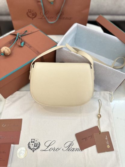  Loro Piana Small Ghiera bag Calfskin #3086 - Image 9