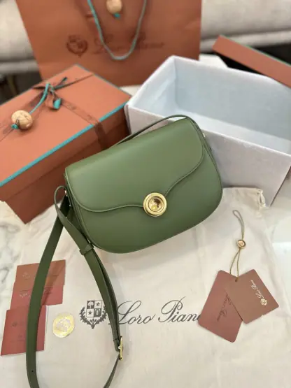  Loro Piana Small Ghiera bag Calfskin #3083 - Image 6