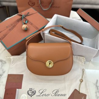Replica Loro Piana Small Ghiera bag Calfskin #3084
