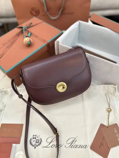  Loro Piana Small Ghiera bag Calfskin #3085 - Image 4