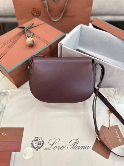  Loro Piana Small Ghiera bag Calfskin #3085 - Image 5