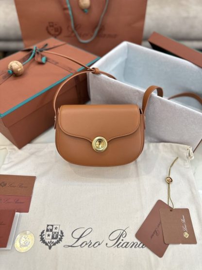 Replica Loro Piana Mini Ghiera bag Calfskin #3091