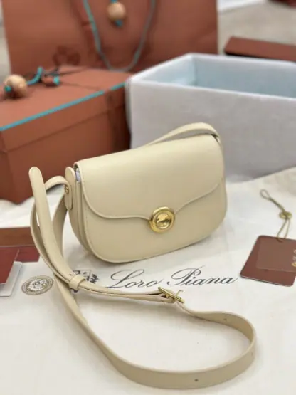  Loro Piana Mini Ghiera bag Calfskin #3090 - Image 6