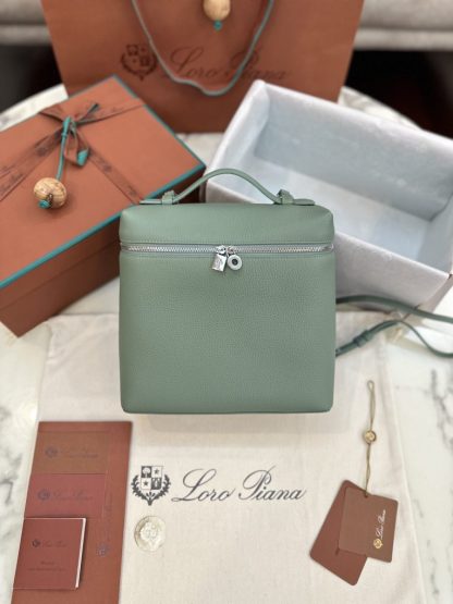 Replica Loro Piana Extra Pocket backpack L23.5 Calfskin #3119