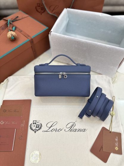 Replica Loro Piana Extra Pocket L19 Bag Calfskin #3018
