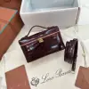  Loro Piana Extra Pocket L19 Alligator Leather Bag #3051 - Image 3