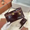  Loro Piana Extra Pocket L19 Alligator Leather Bag #3051 - Image 2