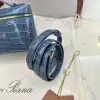  Loro Piana Extra Pocket L19 Alligator Leather Bag #3054 - Image 7