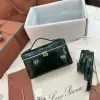  Loro Piana Extra Pocket L19 Alligator Leather Bag #3057 - Image 8