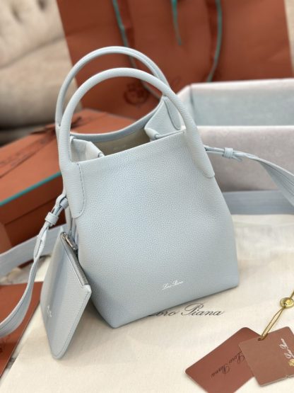 Replica Loro Piana Small Bale bag Calfskin #3036