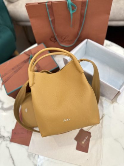 Replica Loro Piana Large Bale bag Calfskin #3042