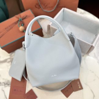 Replica Loro Piana Large Bale bag Calfskin #3040