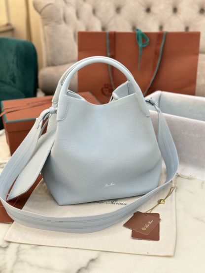  Loro Piana Large Bale bag Calfskin #3040 - Image 7
