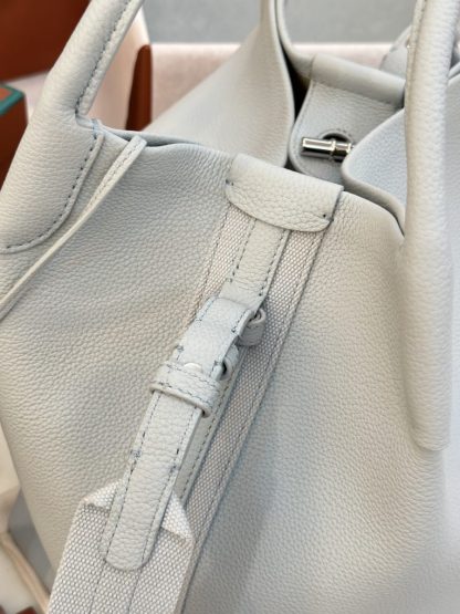  Loro Piana Large Bale bag Calfskin #3040 - Image 4