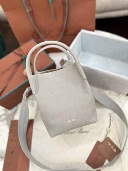 Replica Loro Piana Small Bale bag Calfskin #3037