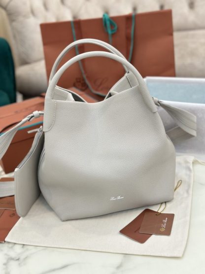  Loro Piana Large Bale bag Calfskin #3043 - Image 2
