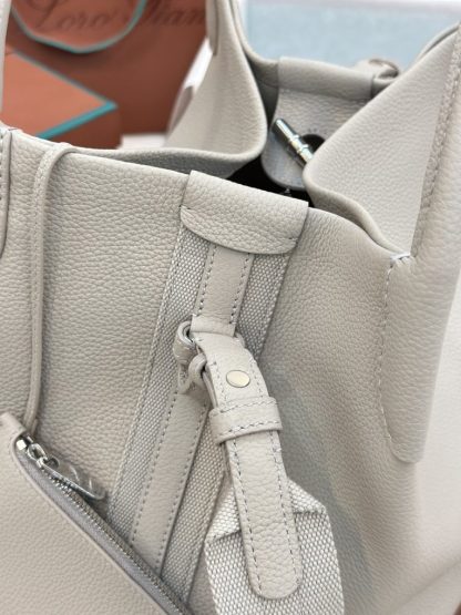  Loro Piana Large Bale bag Calfskin #3043 - Image 6