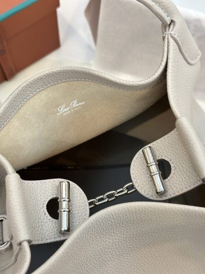  Loro Piana Large Bale bag Calfskin #3043 - Image 7