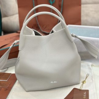Replica Loro Piana Large Bale bag Calfskin #3043