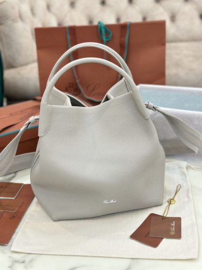Replica Loro Piana Large Bale bag Calfskin #3043