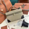  Loro Piana Extra Poket L27 Cotton & Leather Bags #3001 - Image 9