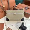  Loro Piana Extra Poket L27 Cotton & Leather Bags #3001