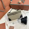  Loro Piana Extra Poket L19 Cotton & Leather Bags #3003 - Image 3