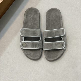 Replica Loro Piana Men's Sandal Slippers Calfskin Suede #3206