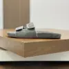  Loro Piana Men's Sandal Slippers Calfskin Suede #3206 - Image 9