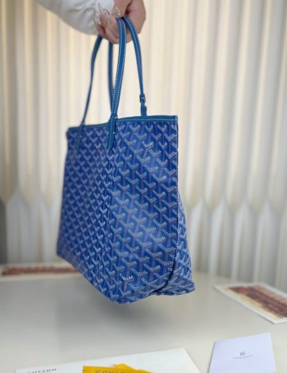  Goyard Saint Louis PM Bag Tote Bags Sky Blue #3356 - Image 12