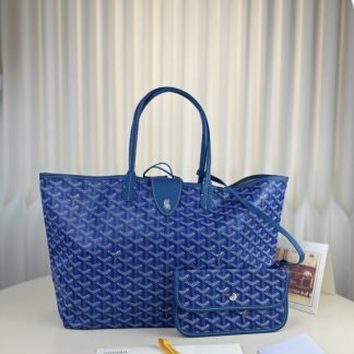 Replica Goyard Saint Louis PM Bag Tote Bags Sky Blue #3356