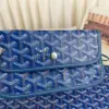  Goyard Saint Louis PM Bag Tote Bags Sky Blue #3356 - Image 7
