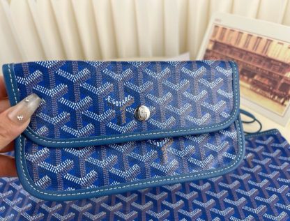  Goyard Saint Louis PM Bag Tote Bags Sky Blue #3356 - Image 7