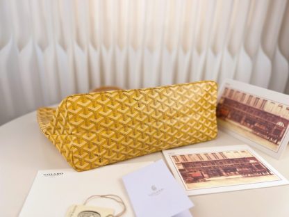  Goyard Saint Louis PM Bag Tote Bags Yellow #3357 - Image 9