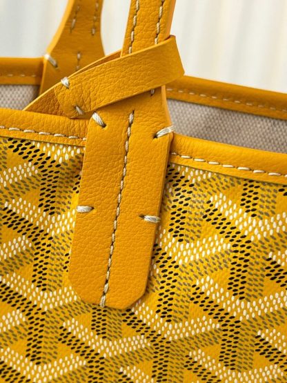  Goyard Saint Louis PM Bag Tote Bags Yellow #3357 - Image 4