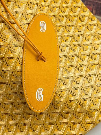  Goyard Saint Louis PM Bag Tote Bags Yellow #3357 - Image 6