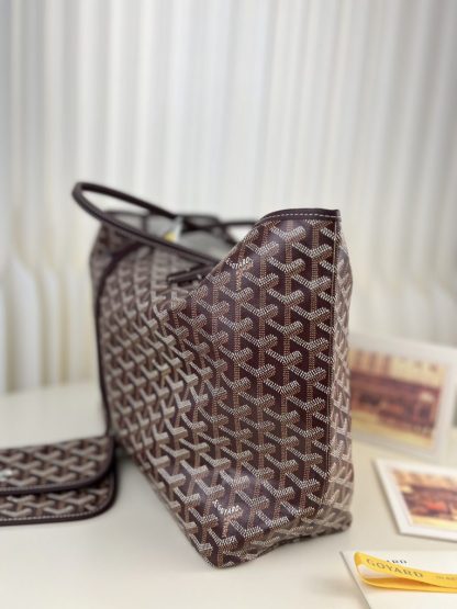  Goyard Saint Louis PM Bag Tote Bags Burgundy #3354 - Image 2