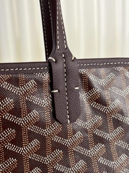 Goyard Saint Louis PM Bag Tote Bags Burgundy #3354 - Image 22