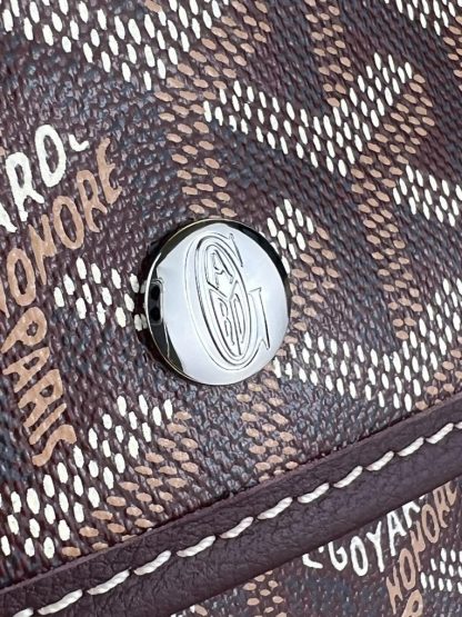  Goyard Saint Louis PM Bag Tote Bags Burgundy #3354 - Image 11