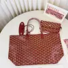  Goyard Saint Louis PM Bag Tote Bags Red #3355 - Image 17