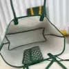 Goyard Saint Louis PM Bag Tote Bags Green #3358 - Image 4