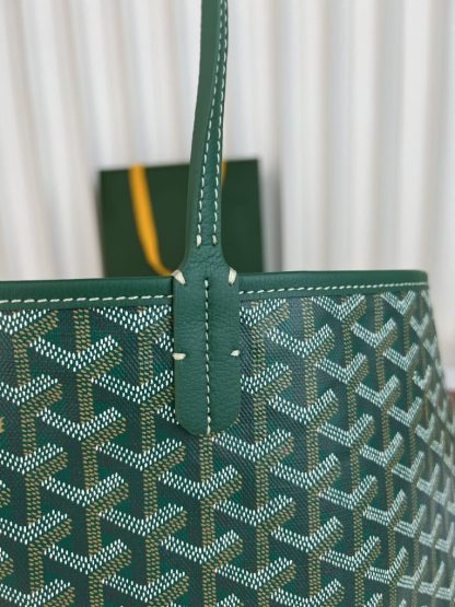  Goyard Saint Louis PM Bag Tote Bags Green #3358 - Image 8