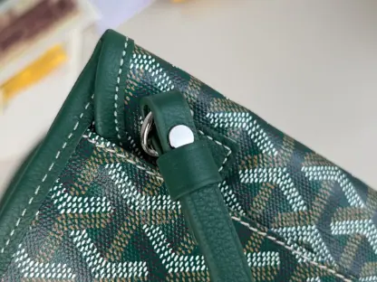  Goyard Saint Louis PM Bag Tote Bags Green #3358 - Image 11