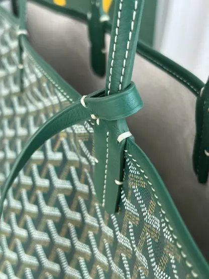  Goyard Saint Louis PM Bag Tote Bags Green #3358 - Image 13