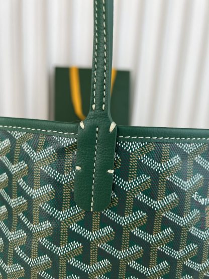  Goyard Saint Louis PM Bag Tote Bags Green #3358 - Image 17