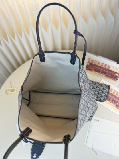  Goyard Saint Louis PM Bag Tote Bags Grey #3361 - Image 18