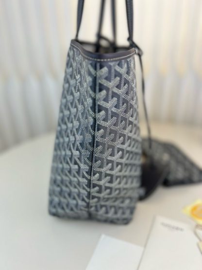  Goyard Saint Louis PM Bag Tote Bags Grey #3361 - Image 21