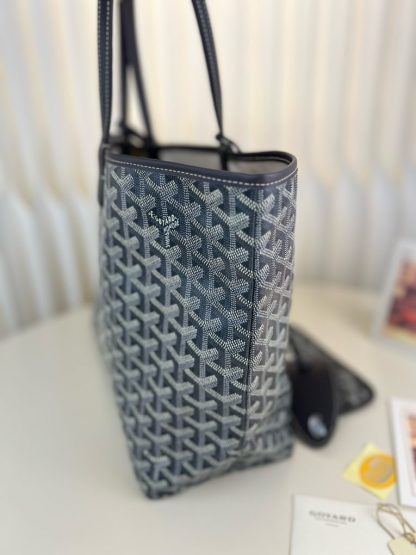  Goyard Saint Louis PM Bag Tote Bags Grey #3361 - Image 24