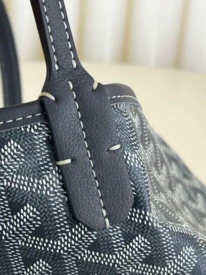  Goyard Saint Louis PM Bag Tote Bags Grey #3361 - Image 9