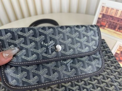  Goyard Saint Louis PM Bag Tote Bags Grey #3361 - Image 13